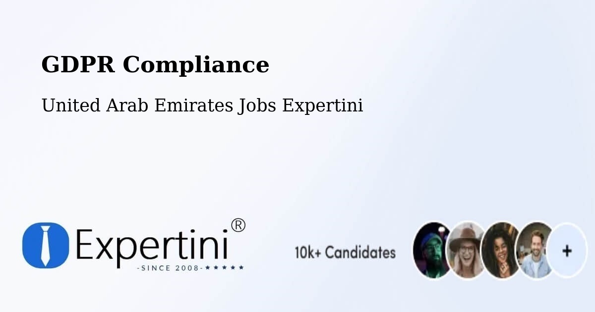 EU GDPR Compliance Statement – Manama - United Arab Emirates Jobs Expertini