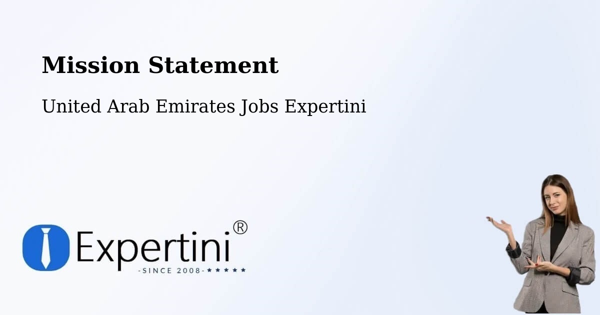 Corporate Mission – Manama - United Arab Emirates Jobs Expertini